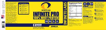Infinite Labs Infinite Pro 100% Whey Protein Vanilla - supplement