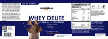Infinite Labs Whey Delite Chocolate Chunk - supplement