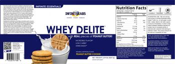 Infinite Labs Whey Delite Peanut Butter Cookie - supplement
