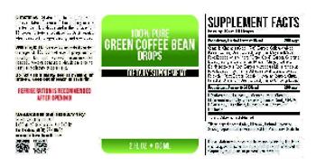 Infiniti Creations 100% Pure Green Coffee Bean Drops - supplement