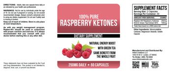 Infiniti Creations 100% Pure Raspberry Ketones 250 mg - supplement