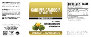 Infiniti Creations Garcinia Cambogia with 60% HCA 1600 mg daily - supplement