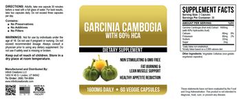 Infiniti Creations Garcinia Cambogia With 60% HCA - supplement