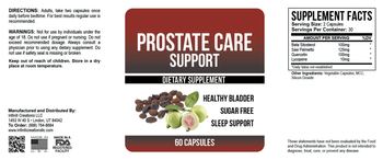 Infiniti Creations Prostate Care Support - supplement