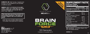 InfoWars Life Brain Force Plus - supplement