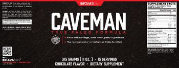 InfoWars Life CaveMan True Paleo Formula Chocolate Flavor - supplement