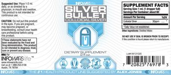 InfoWars Life Silver Bullet Colloidal Silver - supplement