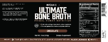InfoWars Life Ultimate Bone Broth Chocolate - supplement