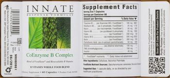 Innate Response Formulas CoEnzyme B Complex - supplement