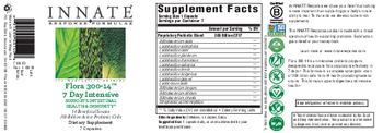 Innate Response Formulas Flora 300-14 7 Day Intensive - supplement