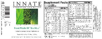 Innate Response Formulas Food Multi III BioMax - supplement