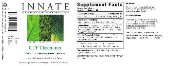 Innate Response Formulas GTF Chromium - supplement