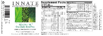 Innate Response Formulas Men Over 40 One Daily Iron Free - supplement