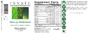 Innate Response Formulas Men's 55+ Multivitamin - multivitamin mineral supplement