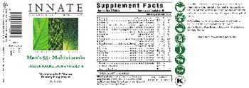 Innate Response Formulas Men's 55+ Multivitamin - multivitamin mineral supplement