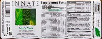 Innate Response Formulas Men's Multi - supplement