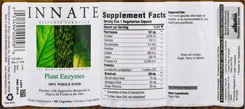 Innate Response Formulas Plant Enzymes - supplement