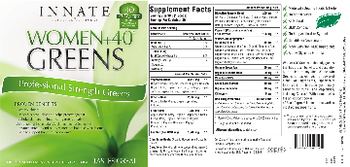 Innate Response Formulas Women+40 Greens - supplement