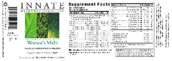Innate Response Formulas Women's Multi - supplement