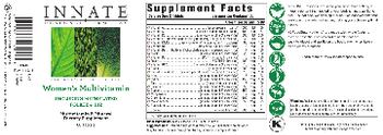 Innate Response Formulas Women's Multivitamin - multivitamin mineral supplement