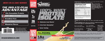 Inner Armour Sports Nutrition 100% Whey Protein Isolate Vanilla - supplement
