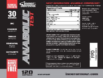Inner Armour Sports Nutrition Anabolic Test - supplement