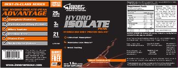 Inner Armour Sports Nutrition Hydro Isolate Peak Milk Chocolate - supplement