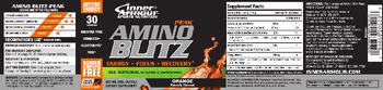 Inner Armour Sports Nutrition Peak Amino Blitz Orange Naturally Flavored - supplement