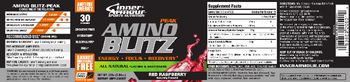 Inner Armour Sports Nutrition Peak Amino Blitz Red Raspberry - supplement