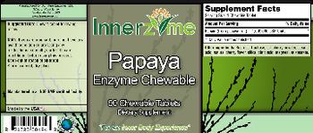 Innerzyme Papaya Enzyme Chewable - supplement
