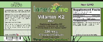Innerzyme Vitamin K2 MK-7 - supplement