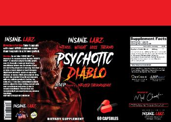 Insane Labz Psychotic Diablo - supplement