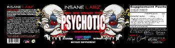 Insane Labz Psychotic Gummy Candy - supplement