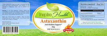 Inspire Health Astaxanthin 4 mg - supplement