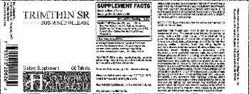 Intechra Health TrimThin SR - supplement