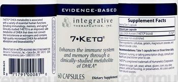 Integrative Therapeutics 7-Keto - supplement
