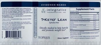 Integrative Therapeutics 7-Keto Lean - supplement
