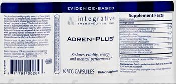 Integrative Therapeutics Adren-Plus - supplement