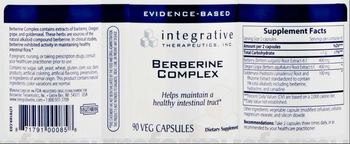 Integrative Therapeutics Berberine Complex - supplement