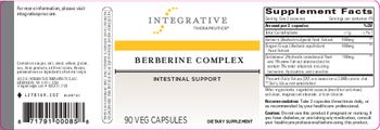 Integrative Therapeutics Berberine Complex - supplement