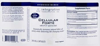 Integrative Therapeutics Cellular Forte with IP-6 and Inositol - supplement