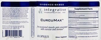 Integrative Therapeutics CurcuMax - supplement