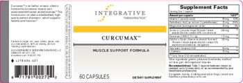 Integrative Therapeutics Curcumax - supplement