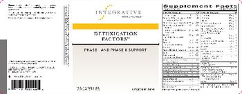 Integrative Therapeutics Detoxification Factors - supplement