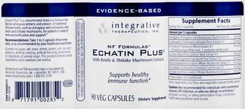 Integrative Therapeutics Echatin Plus - supplement