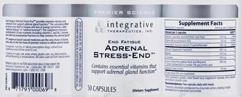 Integrative Therapeutics End Fatigue Adrenal Stress-End - supplement