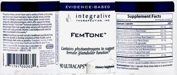 Integrative Therapeutics Femtone - supplement