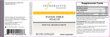 Integrative Therapeutics Flush-Free Niacin - supplement
