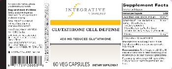 Integrative Therapeutics Glutathione Cell Defense - supplement