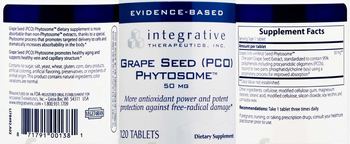 Integrative Therapeutics Grape Seed (PCO) Phytosome 50 mg - supplement